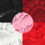 1pc Women's Multi-Color Lace Panty Low-Rise Bowknot Lingerie Hollow Out Semi-Covered Butt Heart Buckle Soft Breathable Underwear