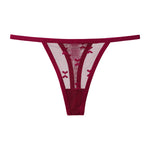 Lace Women Panties G String Sexy Thong Seamless Underwear T Back Transparent Low Waist Girls Briefs Underpants Plus Size S-XL