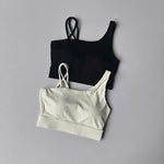 Women's Irregular Shoulder Strap Yoga Sports Bra Shockproof One-Piece Cup Running Vest for Training Fitness And Yoga