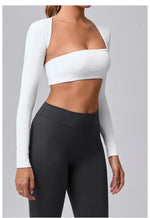 Women's Brushed Long Sleeve Yoga T-shirt Lightweight Quick-Dry Sports Tunic for Outdoor Running, Fitness & Multi-Sport