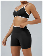 2PCS Yoga Suit Seamless Sports Set Gym Outfits Women Tracksuit Running Workout Clothes Sports Bra Athletic Wear Yoga Clothing