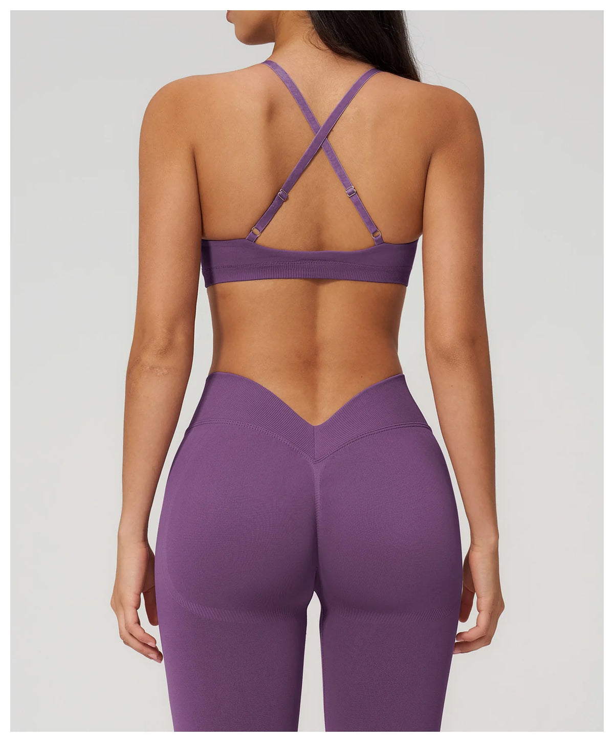 Backless Yoga Bra Woman Gym Tops Sports Bra Strap Cross Back Womens Underwear Adjustable Shoulder Strap Inner Padded Yoga Vest
