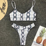 2026 Sexy Leopard Brazilian Bikini Female Swimsuit Women Swimwear Two Pieces Bikini Set High Cut Push Up Bathing Suit Swim Lady