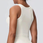 Women's Yoga Vest Shockproof Fixed Cup Beauty Back Yoga Top Outdoor Sports Running Fitness Vest