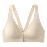 Front Closure Push Up Bra Seamless Underwear Women's Bras Without Steel Ring Gathers Non-wire Bra Beauty Back Sexy Lingerie