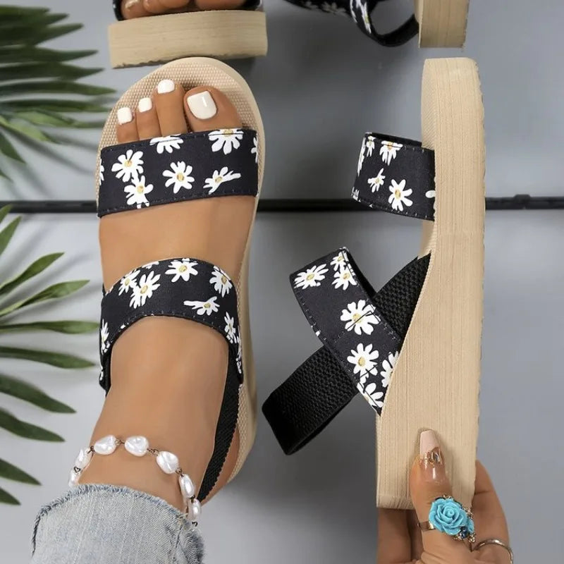 Summer Wedges Women Sandals Casual Sexy Sandals for Women Fashion Open Toe Shoes Ladies Platform High