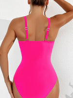 Sexy Black One Piece Swimsuit 2026 Women Mesh Patchwork Transparent Tummy Control Swimwear Bathing Suit See Through Monokini