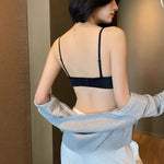 2026 Seamless Bras for Women Japanese Style Wireless Underwear No Steel Ring Bralette 3/4 Cup Glossy Bra Female Lingerie