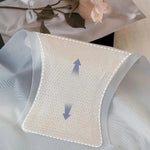 3Pcs/Set Women Ice Silk Briefs Scallop Trim Seamless Panties Ladies Underwear Lightweight Sexy Lingerie Female Underpants M-XL