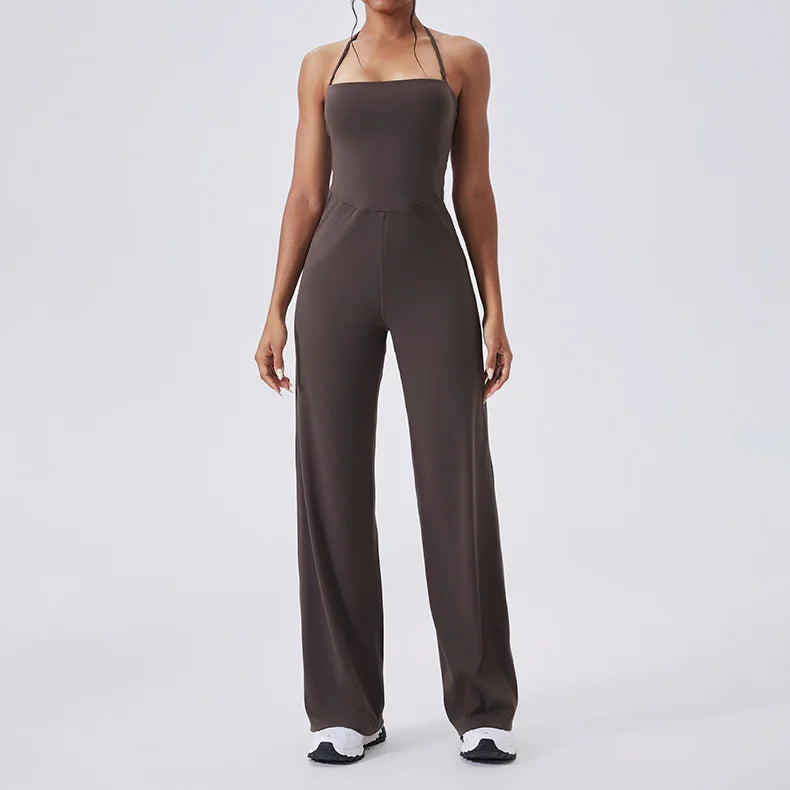 New Gym Set Women Training Yoga Suit Sportswear Sports Jumpsuit Fitness Rompers Stretch Female Push Up Workout Bodysuits