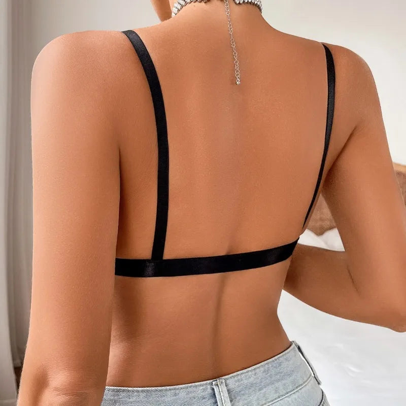 Sexy Front Closure Bras for Women Adjustable Underwear Wireless Brassiere Breathable Push Up Underwear Lingerie Female Intimate