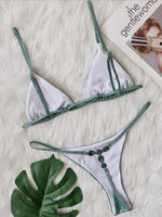 Extreme Mini Micro String Bikinis Diamond Bikini Women Swimsuit Female Swimwear Two Pieces Bikini Set Bather Bathing Suit Swim