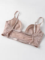 stylish mesh breathable softsteel ring bra thin design with backless multiple wearing styles comfortable Lingerie underwear