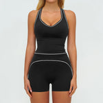 2PCS Yoga Set Gym Clothes Outdoor Sports Outfits Women Tracksuit Gym Fitness Suits Workout Long Sleeved Flared Pants Sportswear