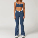 Sportswear Woman Gym Sports Bra Shorts Leggings 2 Piece Set Workout Naked Feeling Seamless Female Fitness Clothing Tracksuits