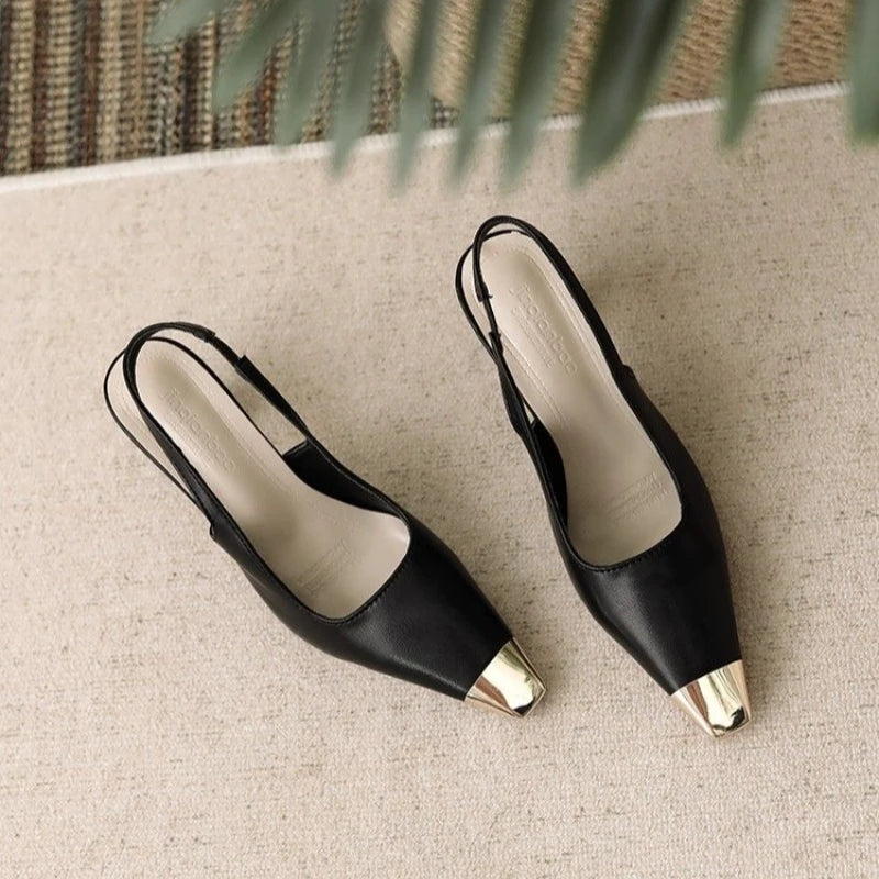 2026 summer women's shoes street style pointed women's pumps fashion thin high heels elegant prom ladies sandals shoes