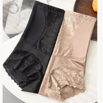 High Waist Lace Flat Belly Shorts For Women Slimming Panties Shapewear Tummy Control Underwear Female Hip Lifting Pants