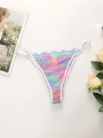 High Quality New Women's Underwear Beautiful Colored Bra Super Thin Lace Ladies underwear set Sexy Lingerie YS024