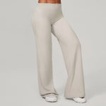 Women Straight Yoga Leg Bottoms Soft Stretchy Fabric Women's Yoga Pants GYM Sweat-Wicking Properties Running Sport Trousers
