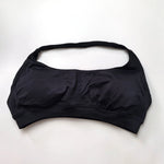 NCLAGEN Women Seamless Halter Sports Bra High Support Push-up Open Back activewear Gym Tank Top Fitness Yoga Workout Brassiere