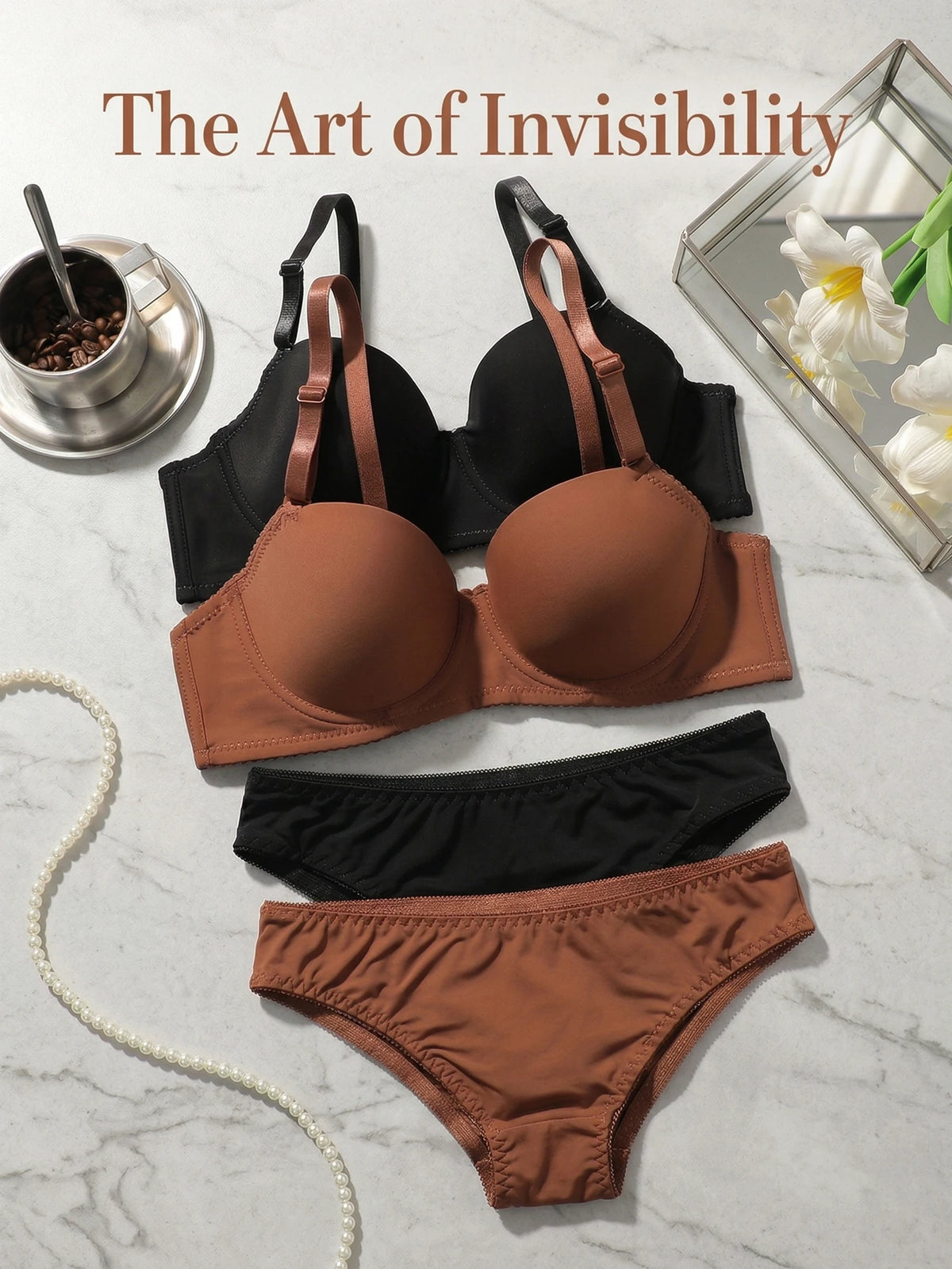 hot selling 2 set Solid Lingerie Set For Women Gathering Push Up Bra daily Women Underwear Set For Date Night Sexy Lingeri J2611