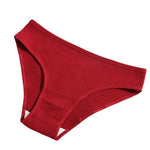 3Pcs/Set Cotton Panties Women Low Waist Underwear Seamless Briefs Solid Color Sports Breathable Underpants Female Lingerie