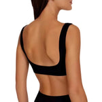 Ribbed Seamless U-Back Bralette Women's Push Up Tube Tops Wire Free Plunge Underwear Sexy Lingerie Small Cup Intimates M-XL