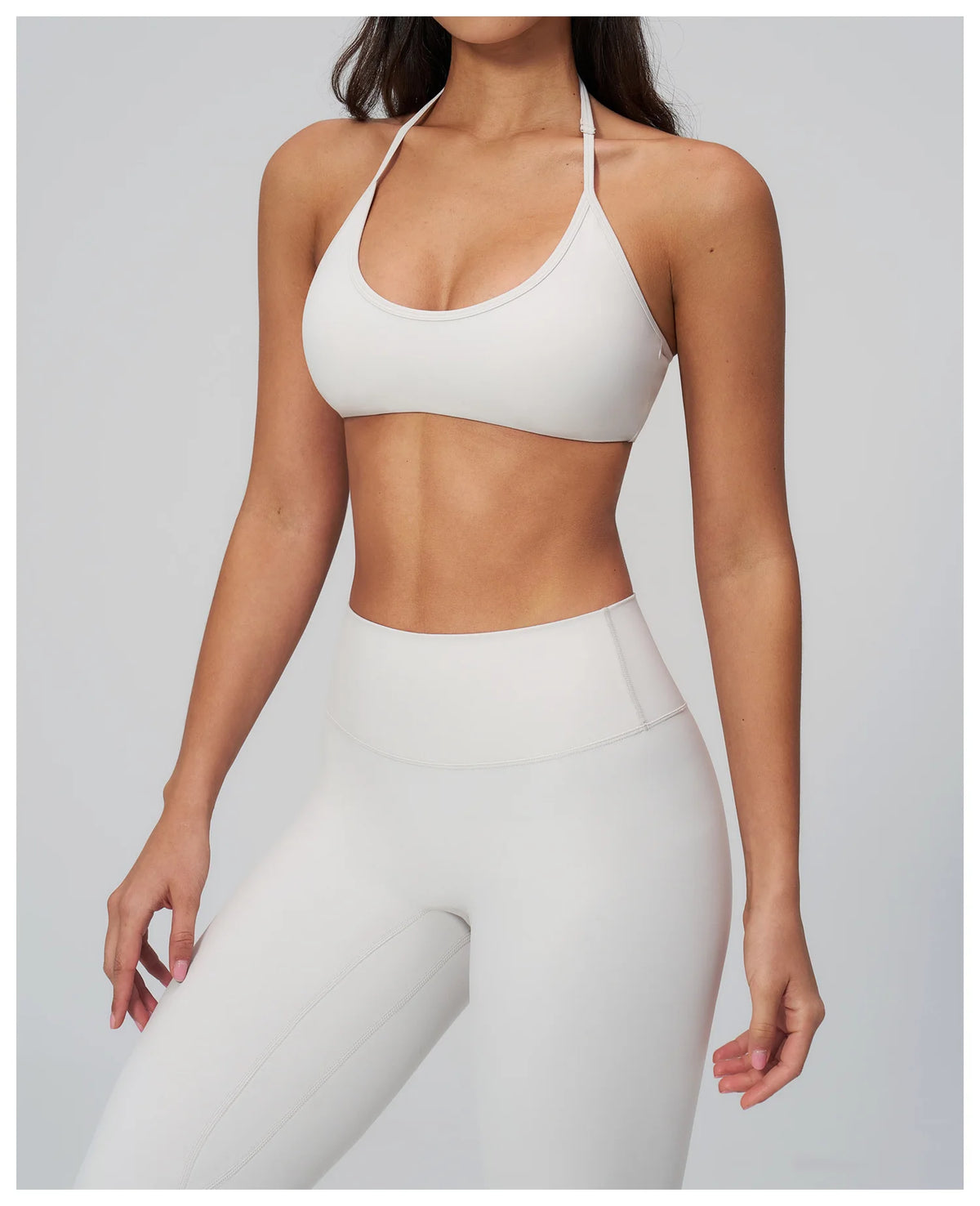 Breathable Bra Gym Top Women Bras High Support Thin Strap Halter Sports Bras Push-up Workout Underwear Shockproof Yoga Tank Tops