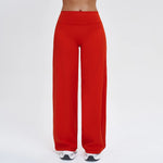 NCLAGEN Womens Wide Leg Pants High Waist GYM Clothes Loose Casual sport Trousers Outdoor Running Fitness Workout Leggings