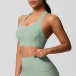 Women Fitness Yoga Bras Sexy Sling Beauty Back Fitness Push Up Sports Women Underwear Running Crop Top Yoga Clothes