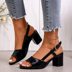 2026 Women Sandals Summer New Wedge Platform High Heels Round Toe Open Toe Fashion Shoes Versatile PlatformSandals