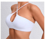 Women's Yoga Bra - Running Cross Back Breathable Naked Feel Sports Fitness Brafor Yoga Running Gym Top
