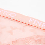 3Pcs/set Lace Thongs Women Floral G-string Underwear Trendy Letter T-Back Underpants Sexy Low Waist Bikini Panties Ladies Panty