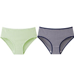 2Pcs/Set Women High Rise Panties Seamless Underwear Winter Warm Underpants Breathable Briefs Female Sexy Lingerie