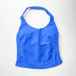 NCLAGEN Fitness Halter Top Woman Gym Clothes Removable Chest Pad Yoga Tank Push-up Sports Bra Workout Activewear Pilates vest