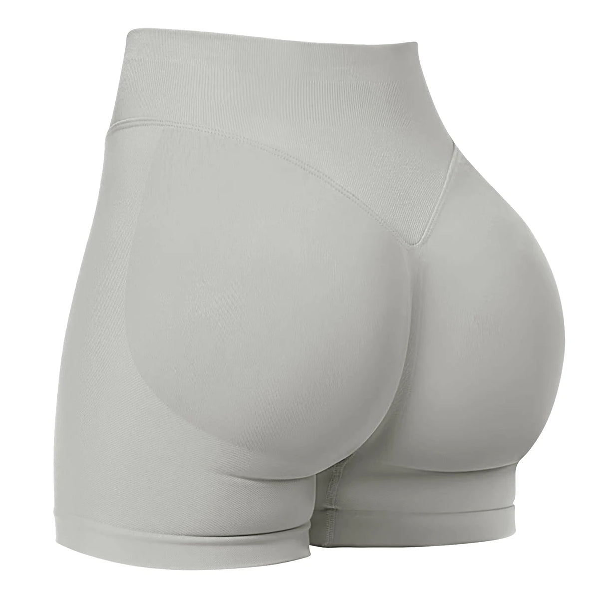 Women Sexy High Waisted Yoga Shorts Fashionable and Running Fitness Pants Summer Solid Color Yoga Leggings