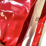 Glossy Leather Tube Top Mini Dress Women Fashion Sexy Backless Package Hip Slim Sleeveless Short Dresses Hot Girl Streetwear