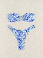 ZTVitality New Sexy Push Up Low Waist Bikini Set Swimsuit Female Swimwear Women Print Beachwear Summer Bathing Suits Biquini