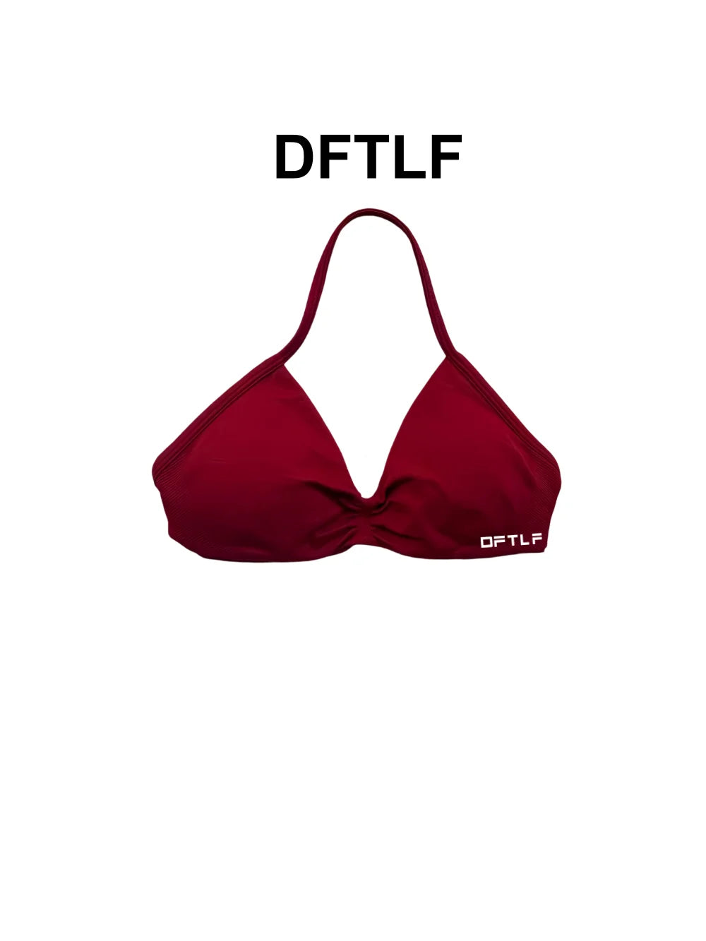 DFTLF Impact Strappy Bra Women Seamless Gym Underwear High Support Halter Sexy Sports Clothing Push-up Yoga Workout Tank Top