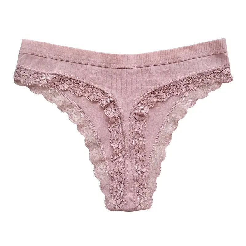 3Pcs/Set Cotton Panties Women G-string Female Underpants Sexy Lingerie Seamless Underwear Low Rise Panties M-XL Intimates