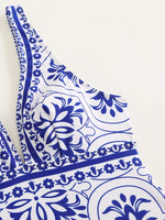 2026 Printed Swimsuit One Piece & Beach Dress Sexy Swimwear Women Bathing Swimming Swim Suit Padded Beachwear Summer
