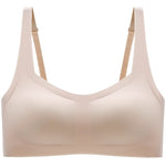 Women Seamless Padded Bra Square Neck Wireless Bralette Invisible Underwear Wide Straps Sexy Lingerie Comfort Intimates S-XL