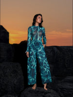 2026 Mesh Swimsuit with Long Pants & Swimdress Long Sleeve Mesh Beachwear Sexy High Waist Bathing Suit Smart Beach Clothing