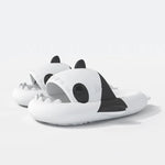 4cm Thick Sole Shark Slippers For Women Men Indoor Beach Slides Cute DIY Night Glowing Lantern Couples Summer Street Sandals