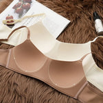 2PCS/Set Seamless Bras For Women Wireless Underwear 1/2 Cup Bra Female Wirless Sexy Lingerie Soft Padded Thin Intimates