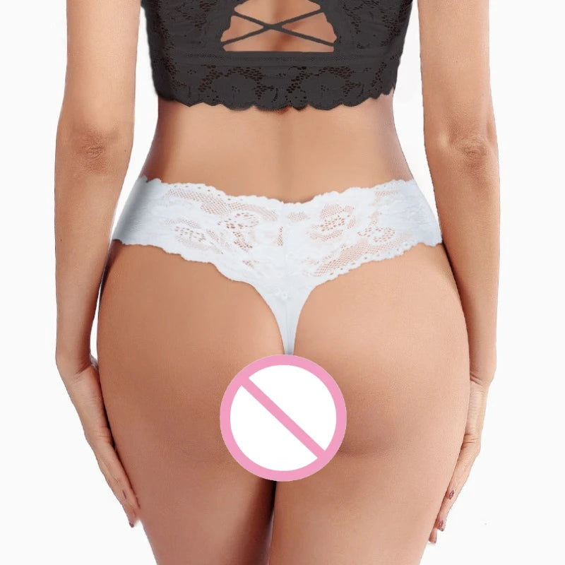 10pcs/set New Style Women's Sensual Intimate Panties Low-Rise Multi-Color Lace Trim Sexy Soft Breathable Skin-Friendly Underwear