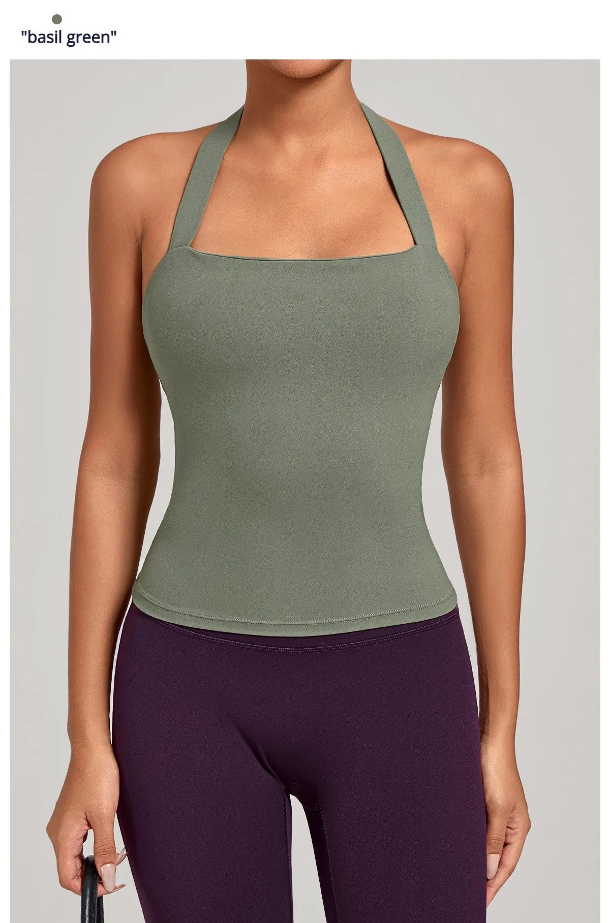 Sports Yeautifulback Breathoga Vest Neck Hanging Detachable Chest Pad Women Bra High Elasticity Slim Bable Running Sports Vest