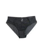 Lace Women's Underwear with Pure Cotton Breathable Crotch, Low-Waist Triangle Panties, Mesh Sexy Underwear, Butt-Lifting