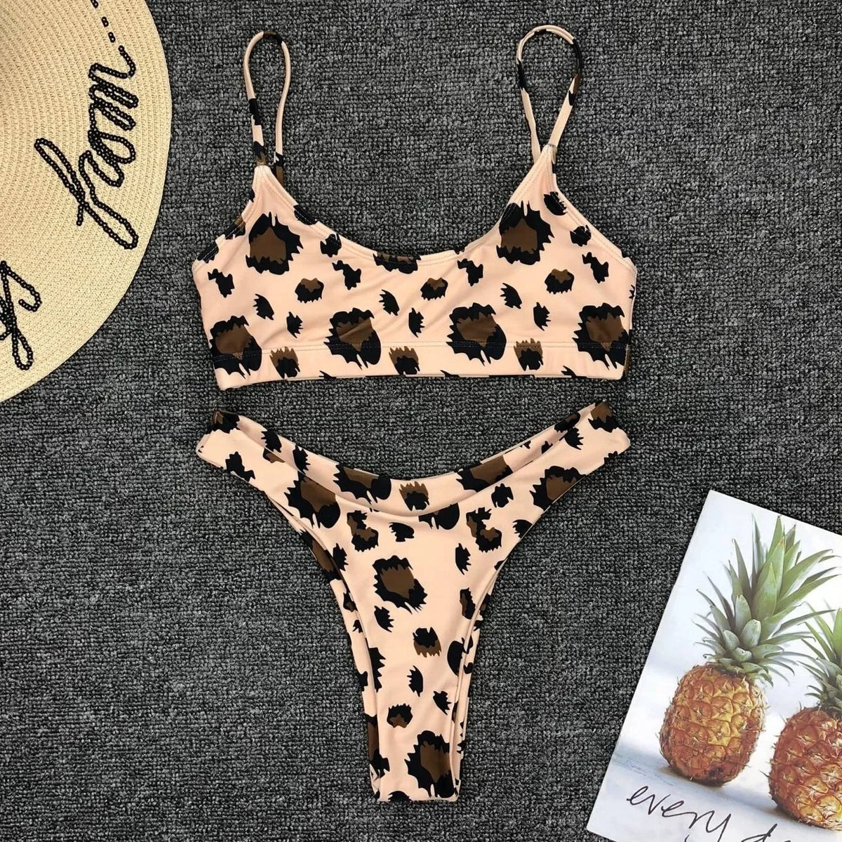 2026 Snake Leopard Brazilian Bikini Female Swimsuit Women Swimwear Two Pieces Bikini Set High Cut Bathing Suit Swim Beach Wear