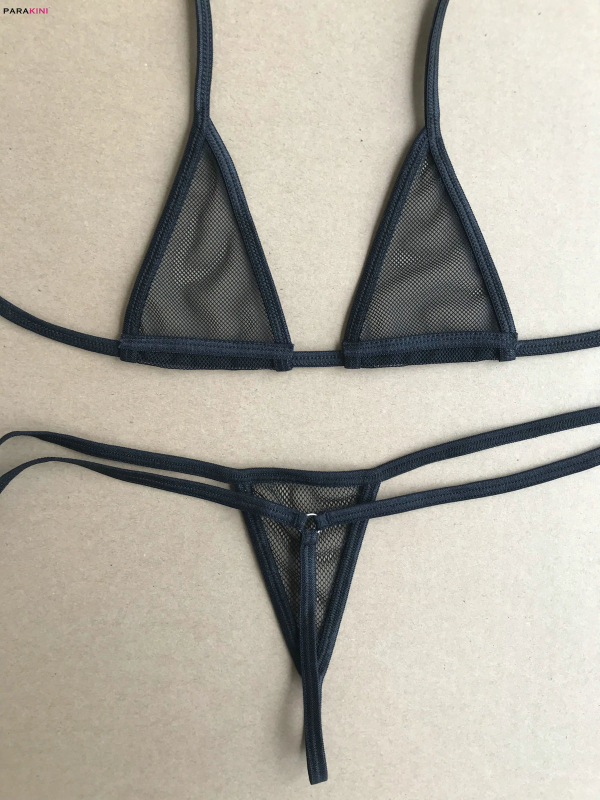 DEKA Women's Mini Micro Exotic Bikini Hot Sexy Bandage Bra + G-Strings Thong Open Crotch Erotic Lingerie Underwear Swimsuit Sets